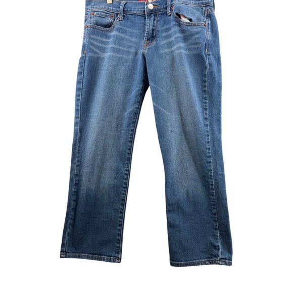 Lucky Brand  Sweet N Crop Denim Jeans Size 4/27 - Picture 1 of 9